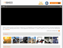 Tablet Screenshot of ebasco.net